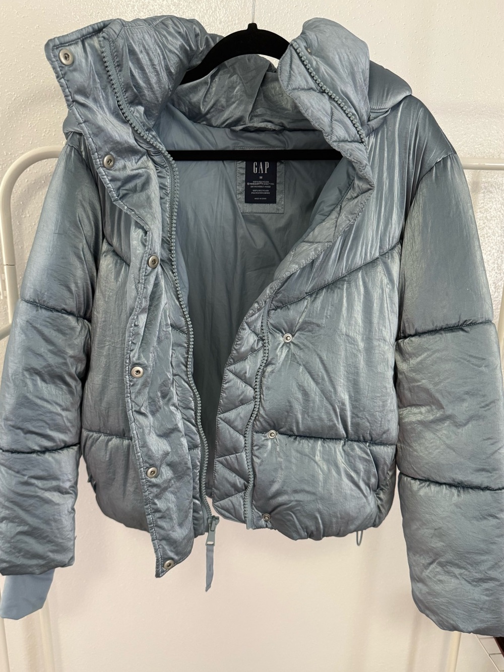 GAP ColdControl Max Short Puffer Jacket - Picture 4 of 11